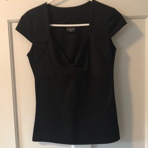 Black pinup top